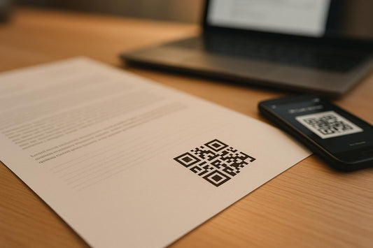 QR Codes for Document Signing