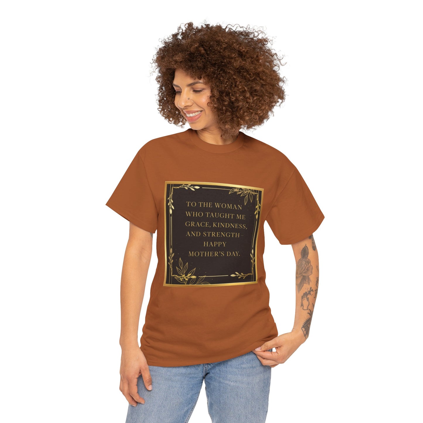 Comfort Tee with a Message for Mom