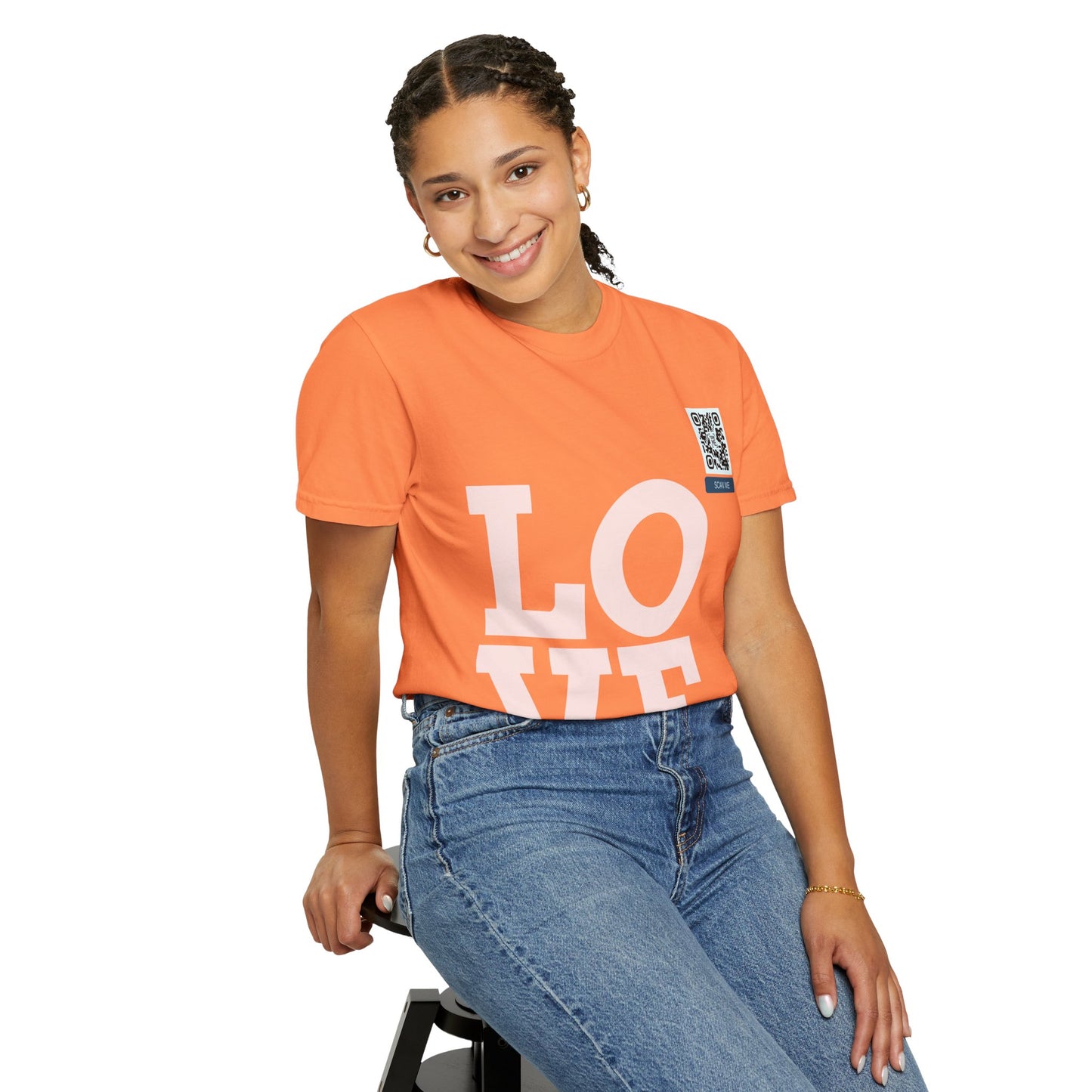 Let Love Lead Unisex Washed Tee