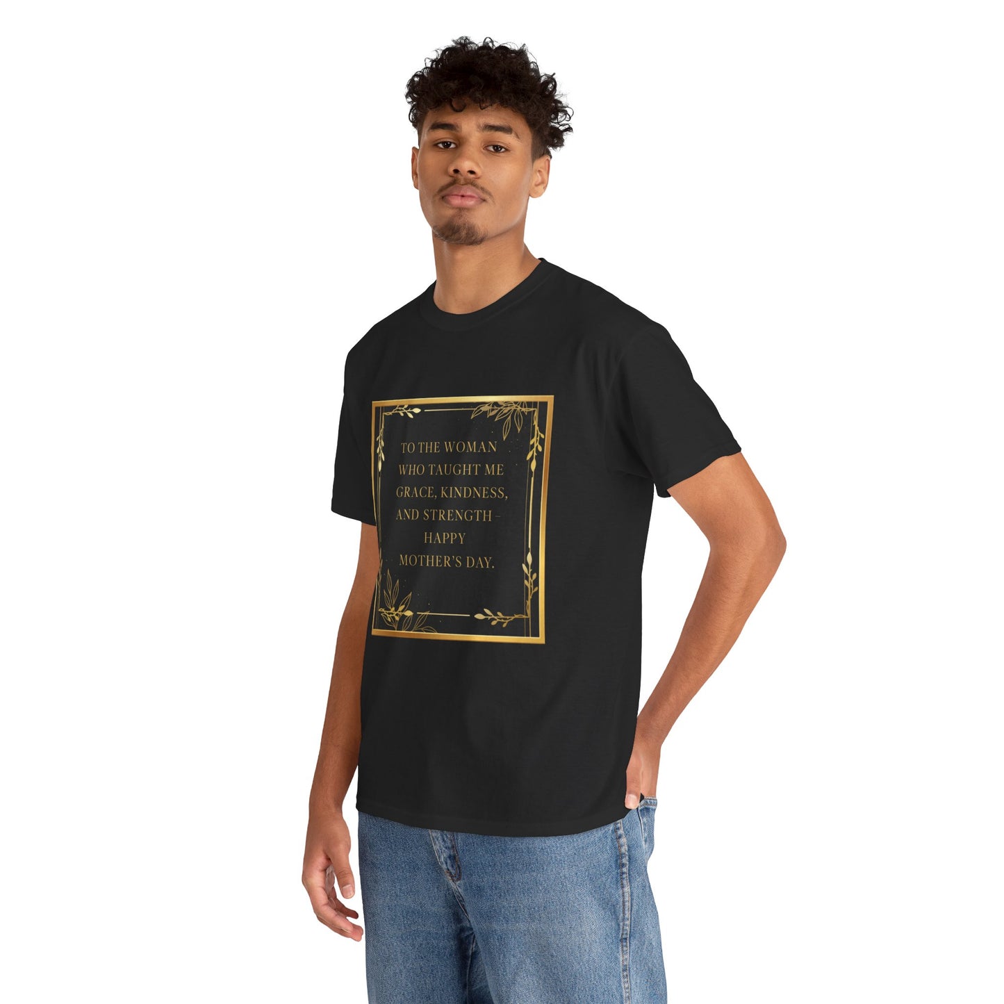 Comfort Tee with a Message for Mom