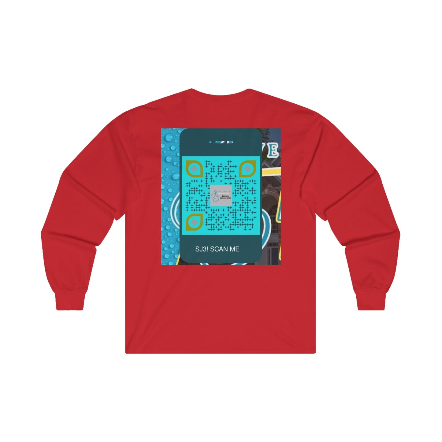QR Custom "SJ3" Unisex Ultra Cotton Long Sleeve Tee