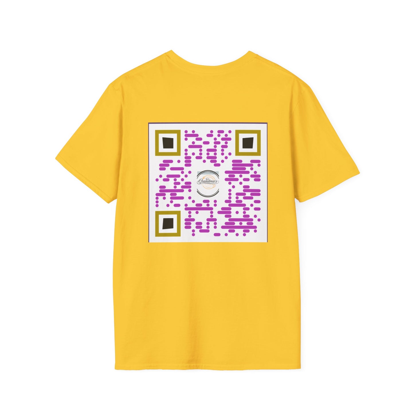 QR Custom "Grandmas Kitchen" Unisex Softstyle T-Shirt