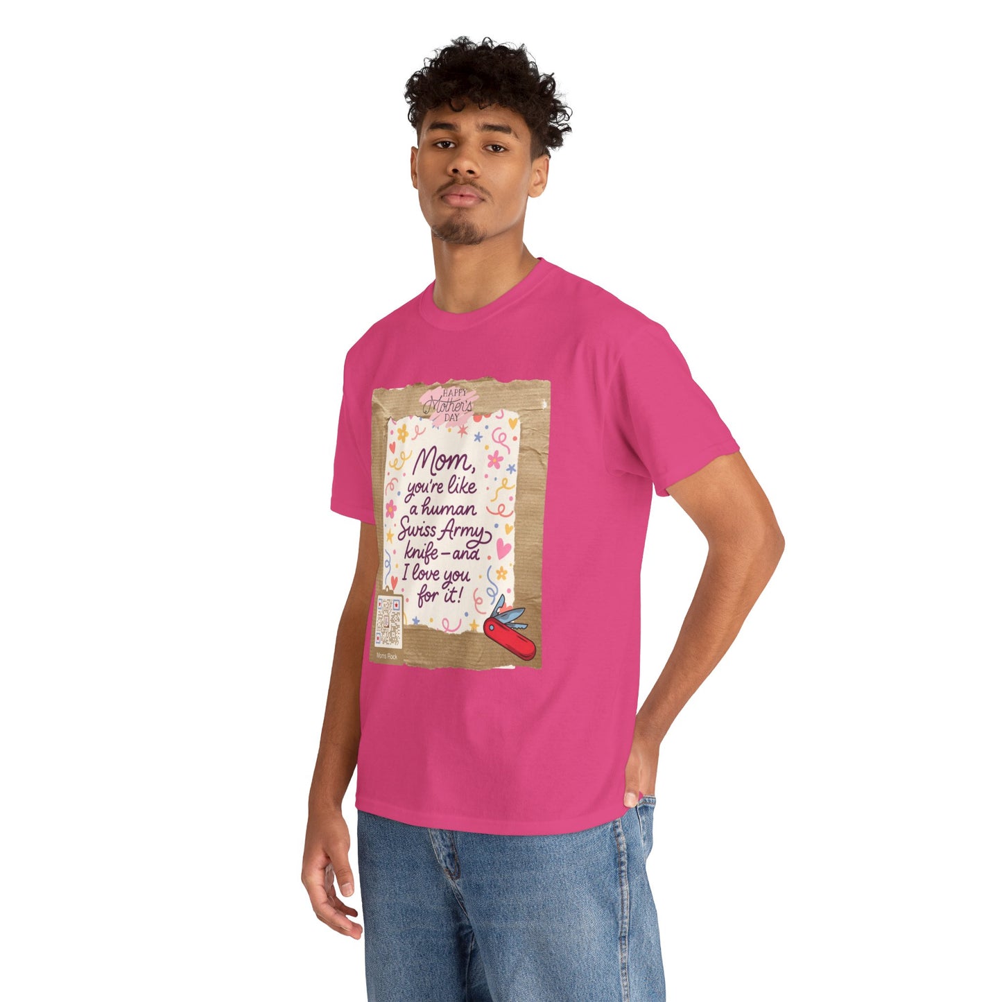 QR Code Tee – Celebrate Her in Style