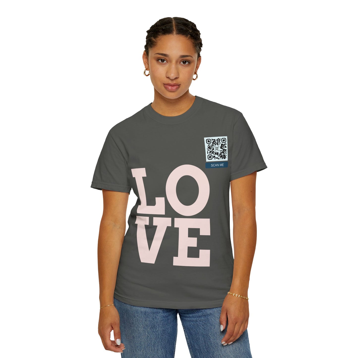 Let Love Lead Unisex Washed Tee