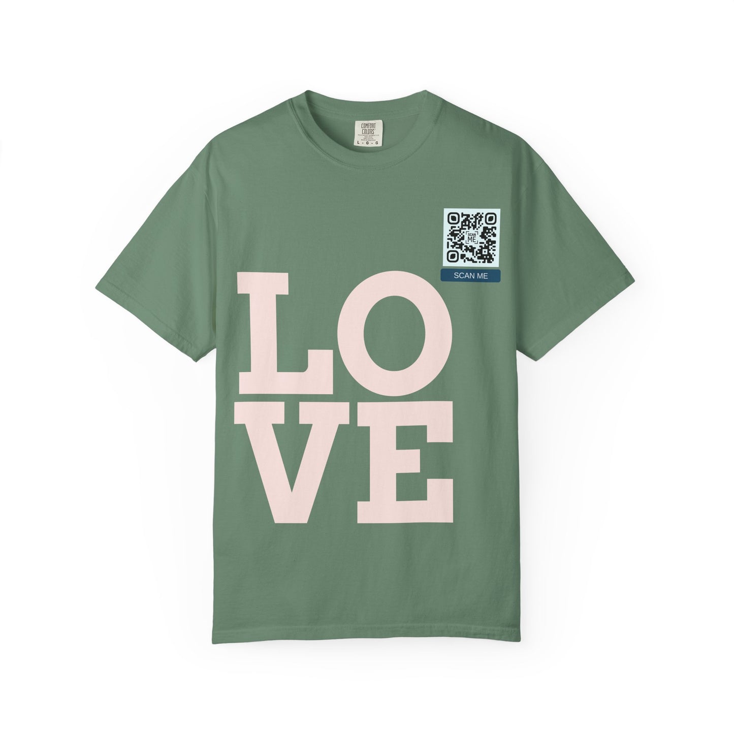Let Love Lead Unisex Washed Tee