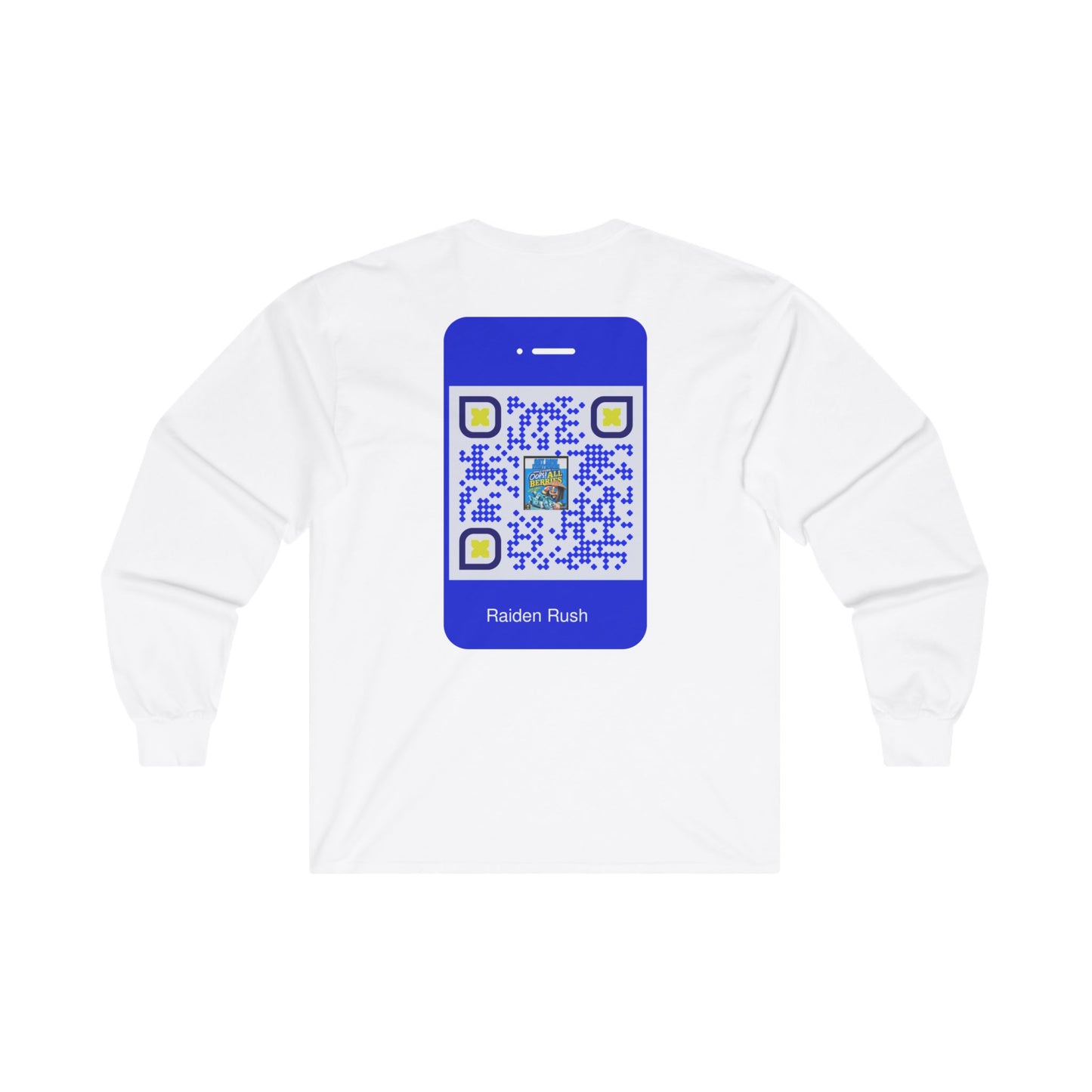QR Custom "Raiden Rush" Unisex Ultra Cotton Long Sleeve Tee