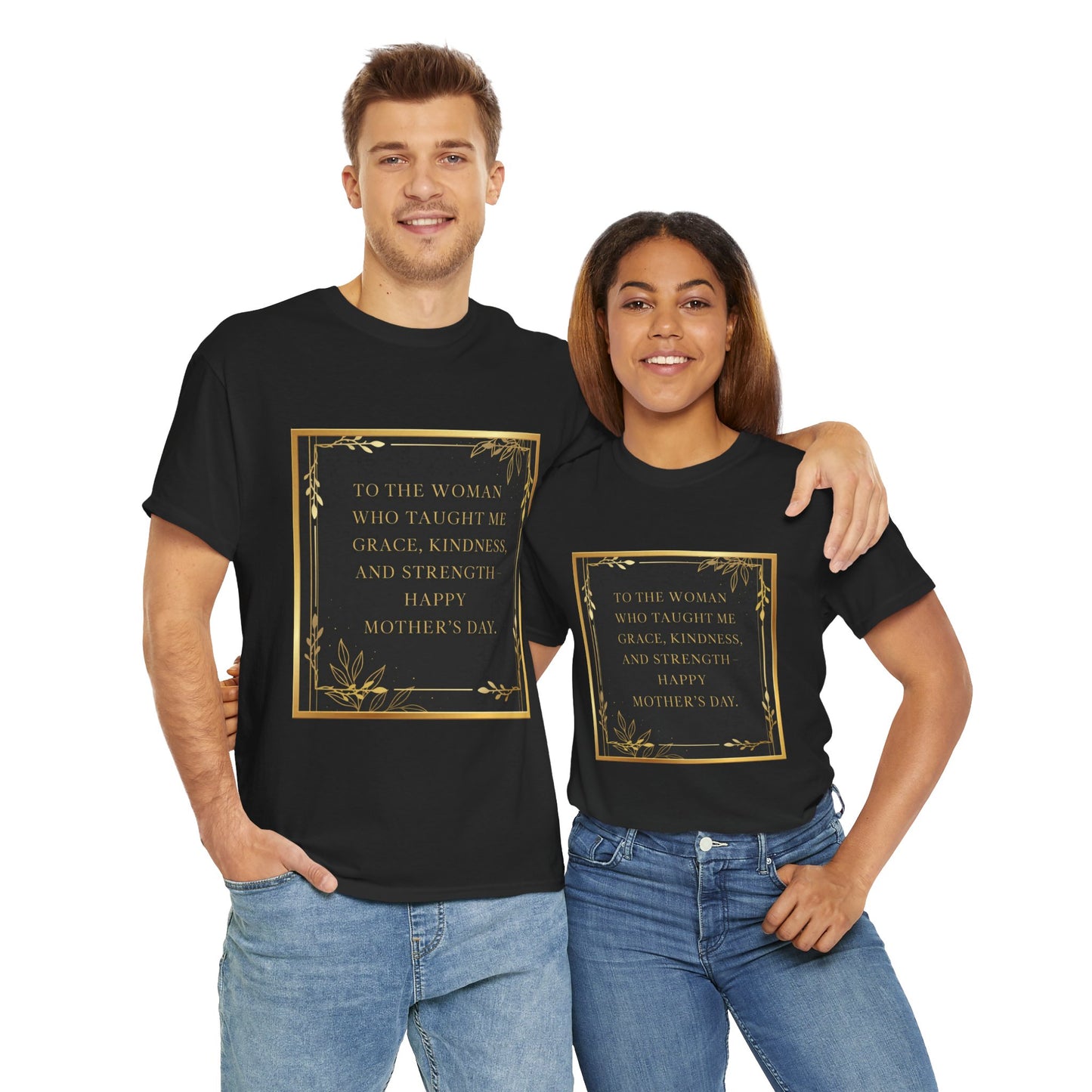 Comfort Tee with a Message for Mom