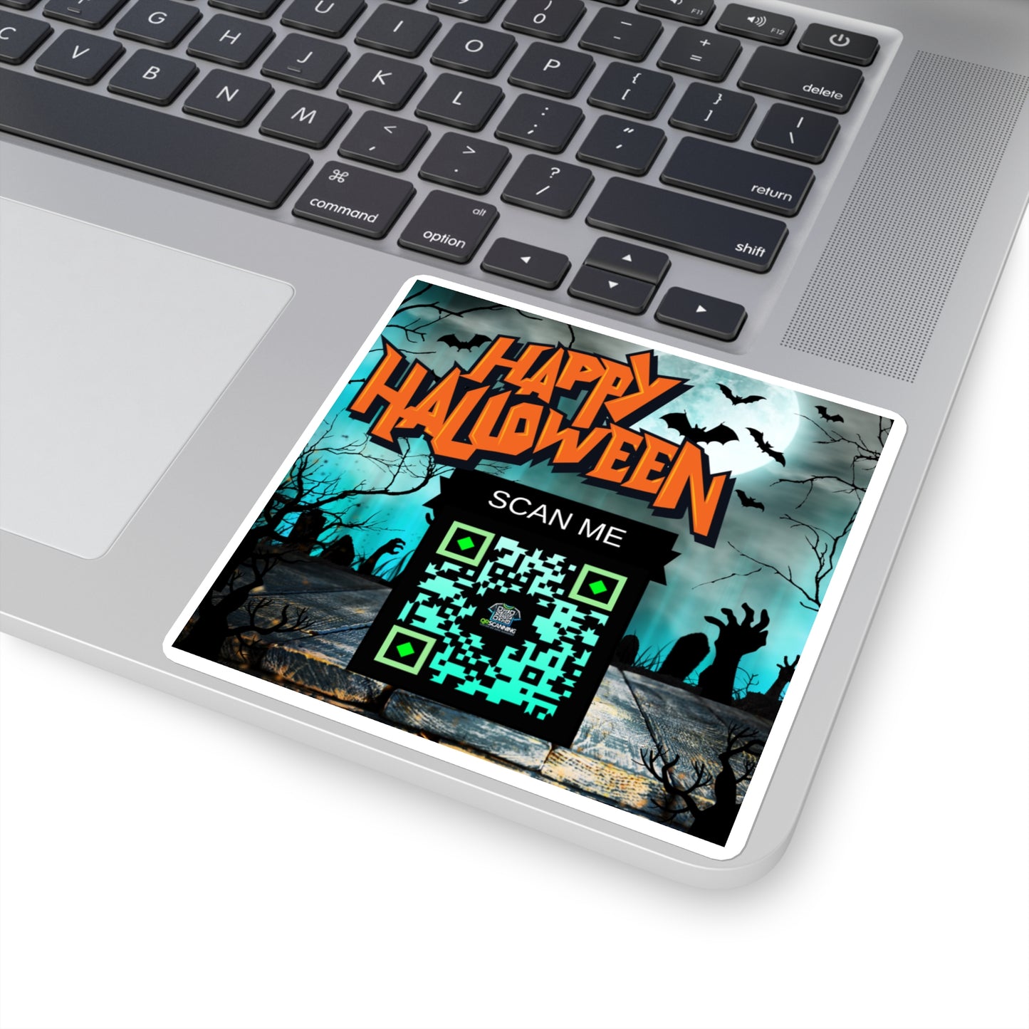 Boo-tiful QR Stickers