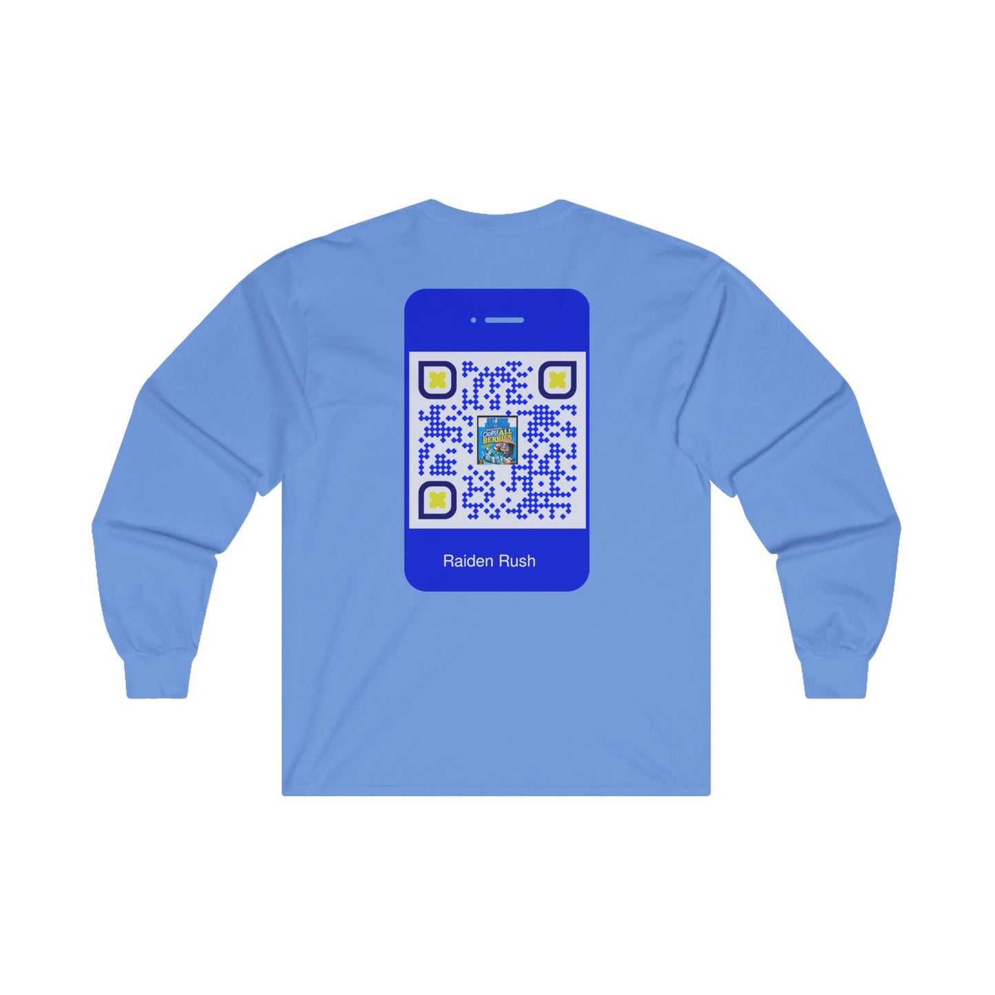 QR Custom "Raiden Rush" Unisex Ultra Cotton Long Sleeve Tee