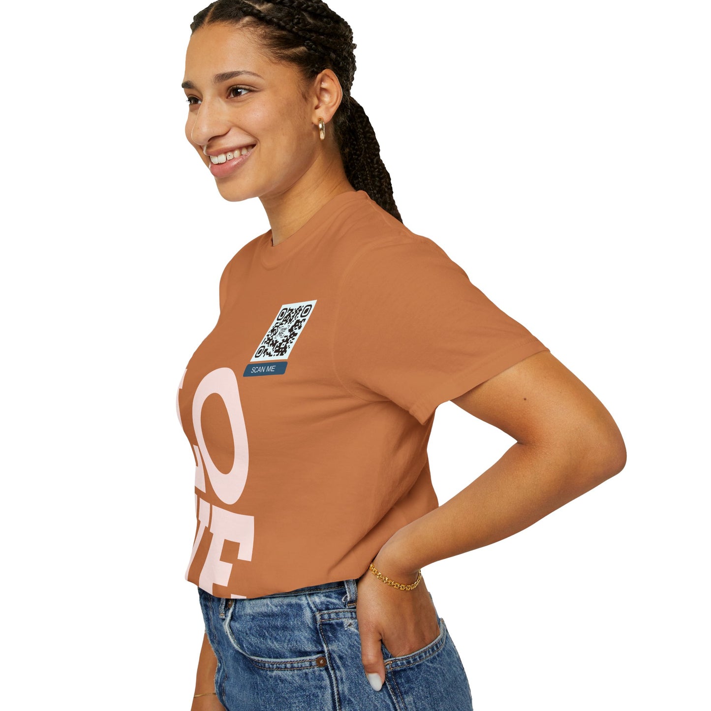 Let Love Lead Unisex Washed Tee