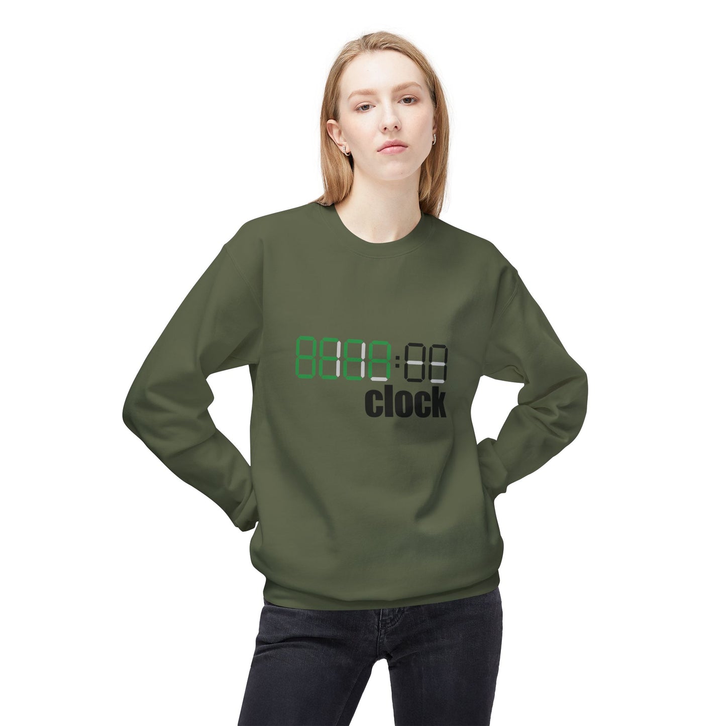 Strength in Comfort – Unisex Midweight Softstyle Fleece Crewneck Sweatshirt