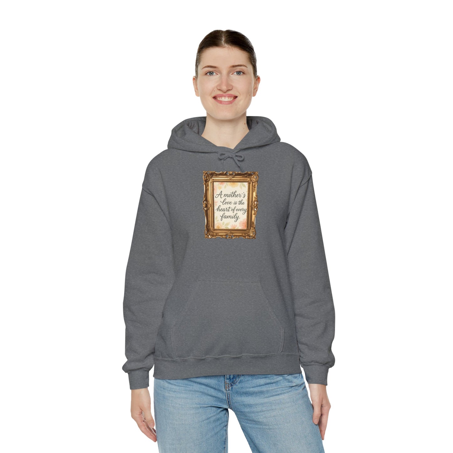 Unisex QR Code Hoodie – Wear Your Love for Mom