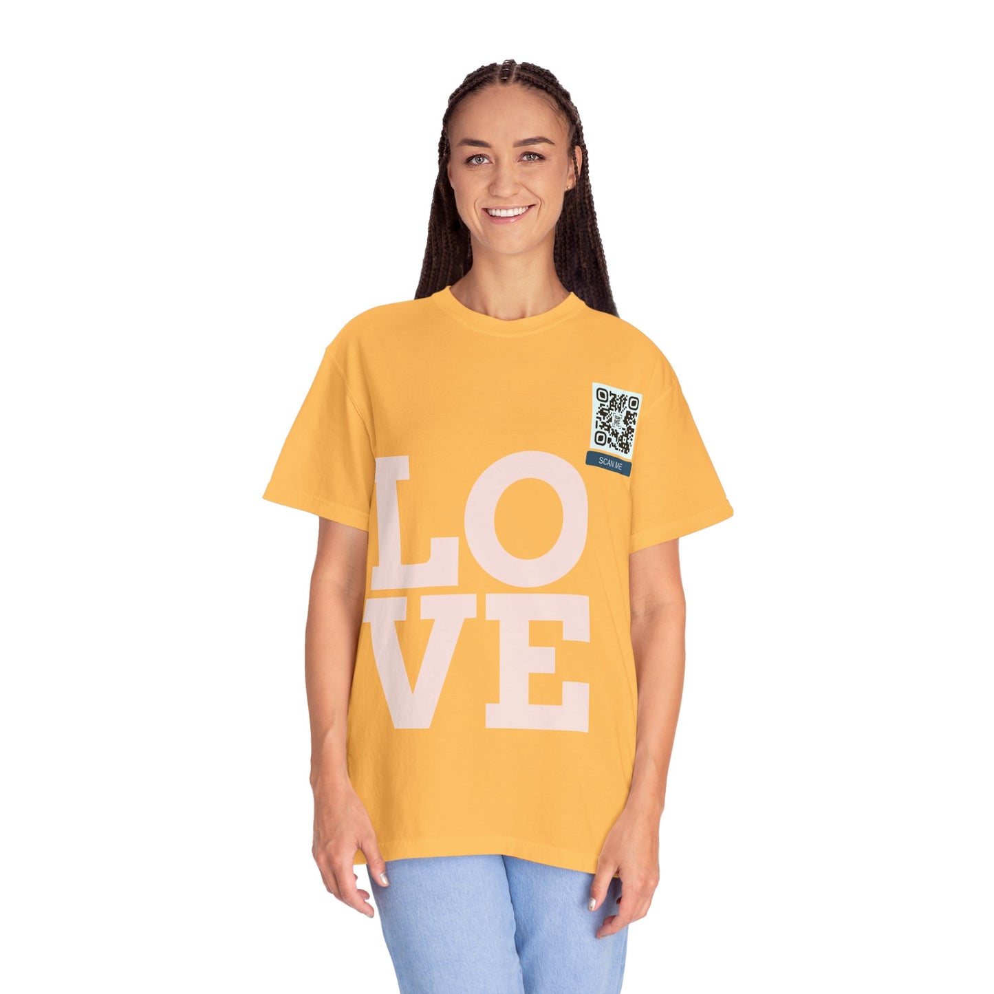Let Love Lead Unisex Washed Tee