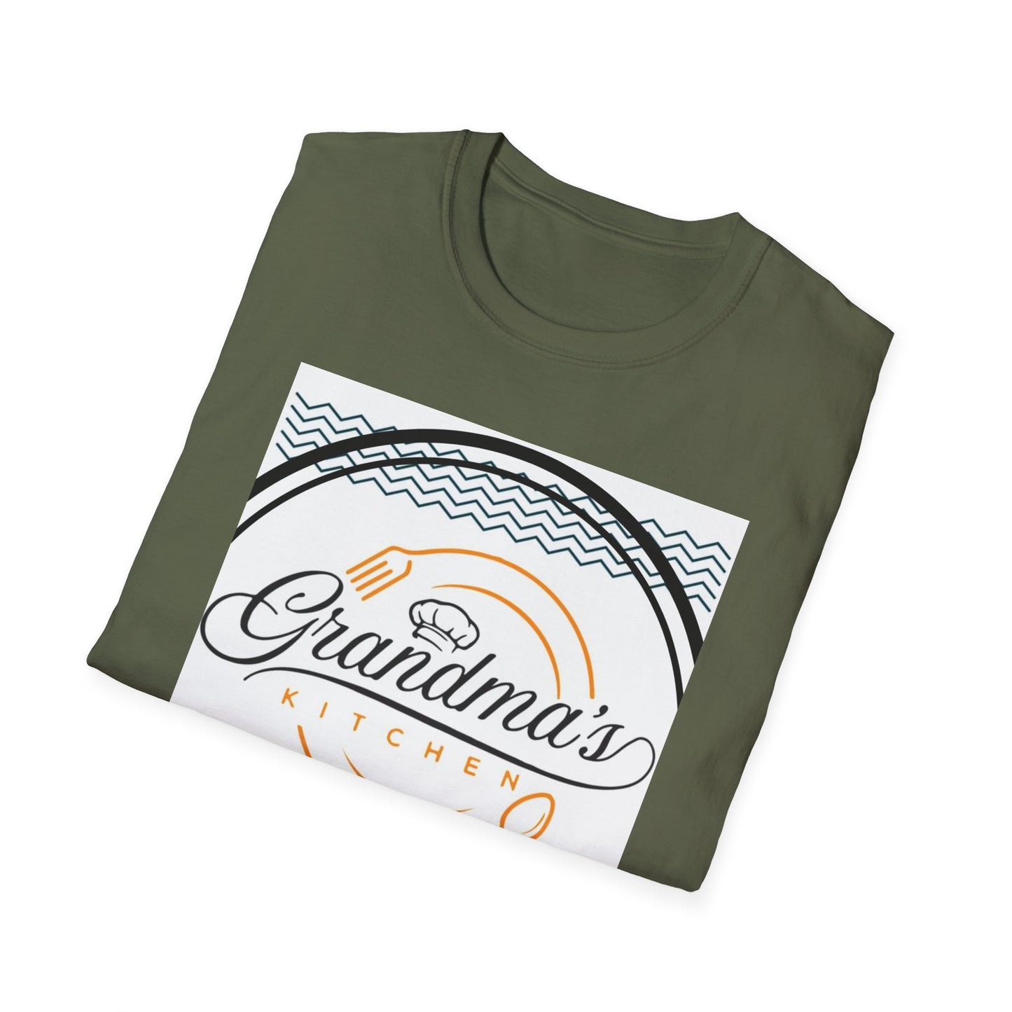 QR Custom "Grandmas Kitchen" Unisex Softstyle T-Shirt
