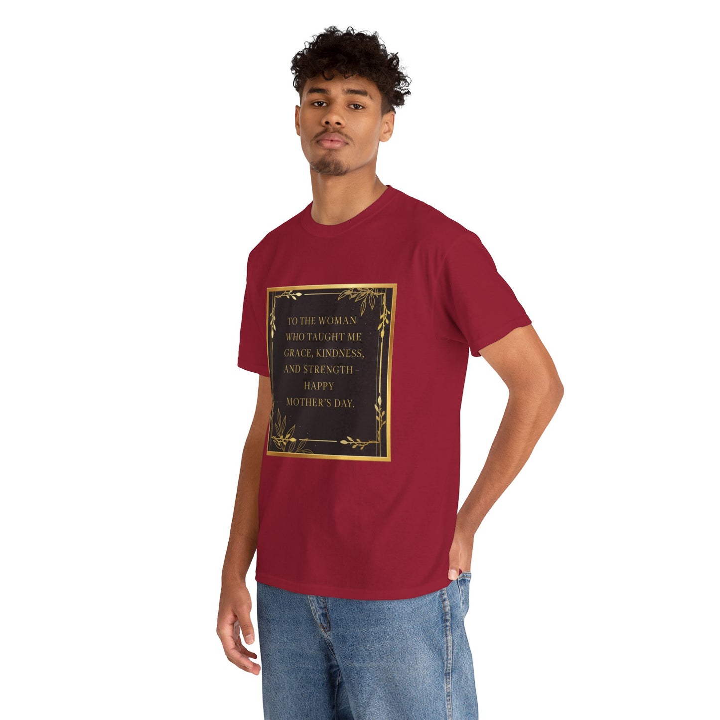 Comfort Tee with a Message for Mom