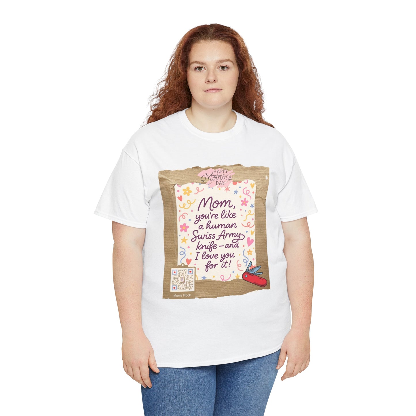 QR Code Tee – Celebrate Her in Style
