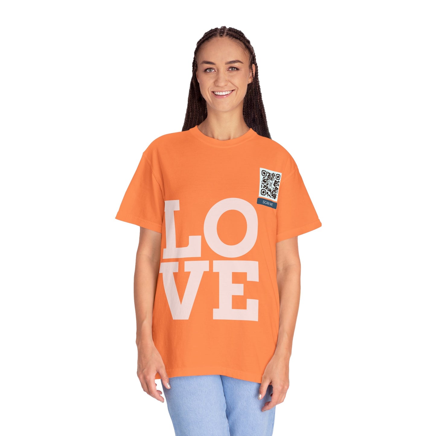Let Love Lead Unisex Washed Tee