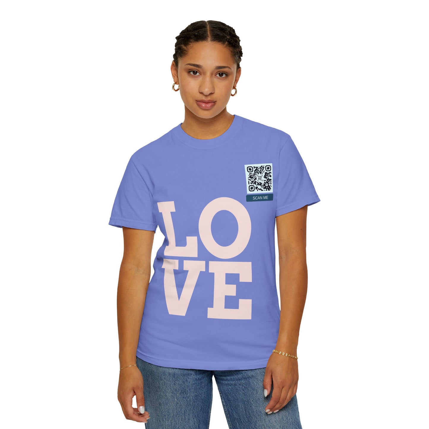 Let Love Lead Unisex Washed Tee
