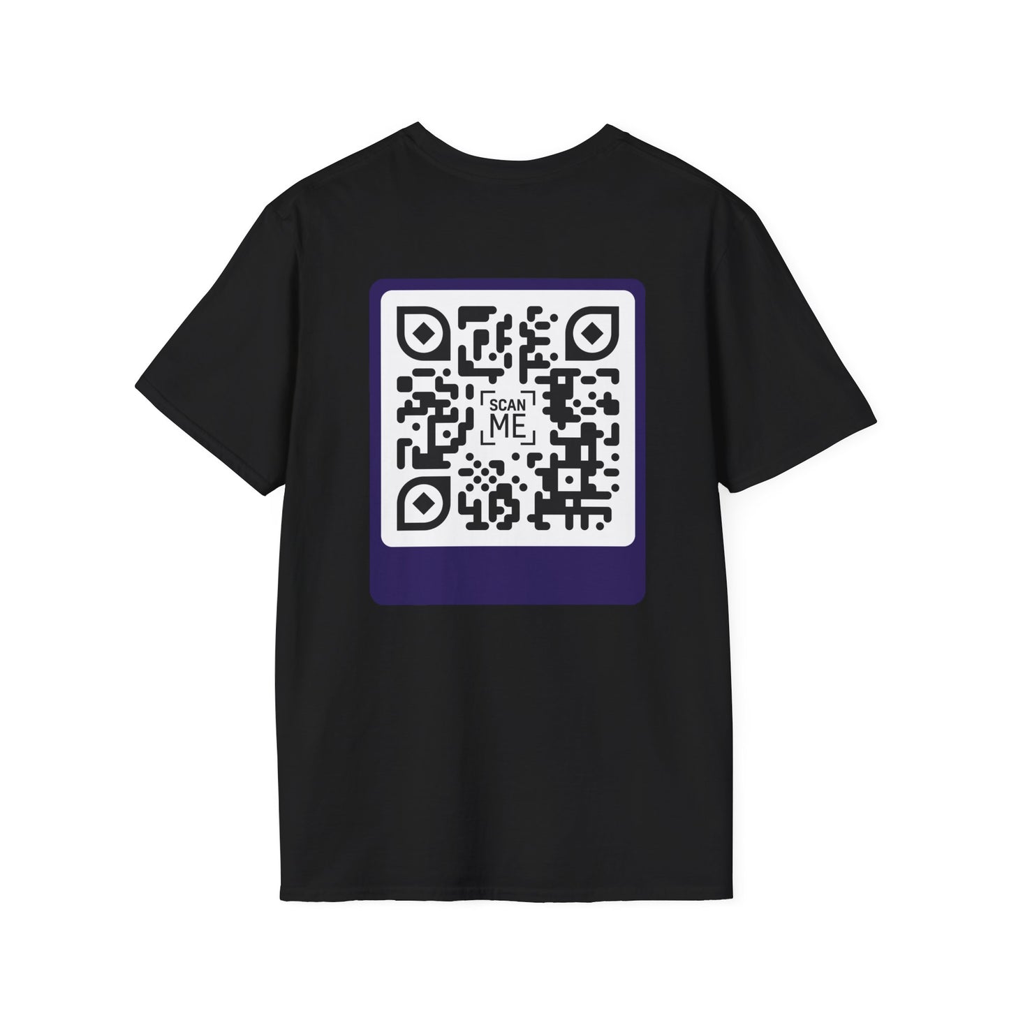 QR Tee shirt - Scannable 'Awesome' Design