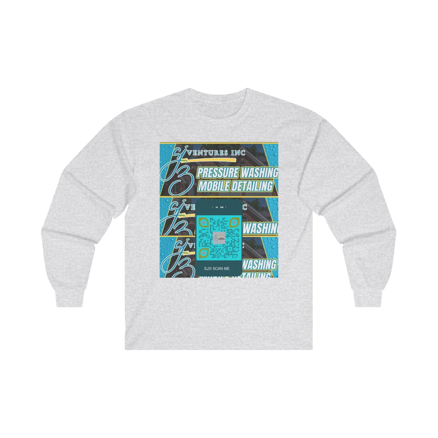 QR Custom "SJ3" Unisex Ultra Cotton Long Sleeve Tee