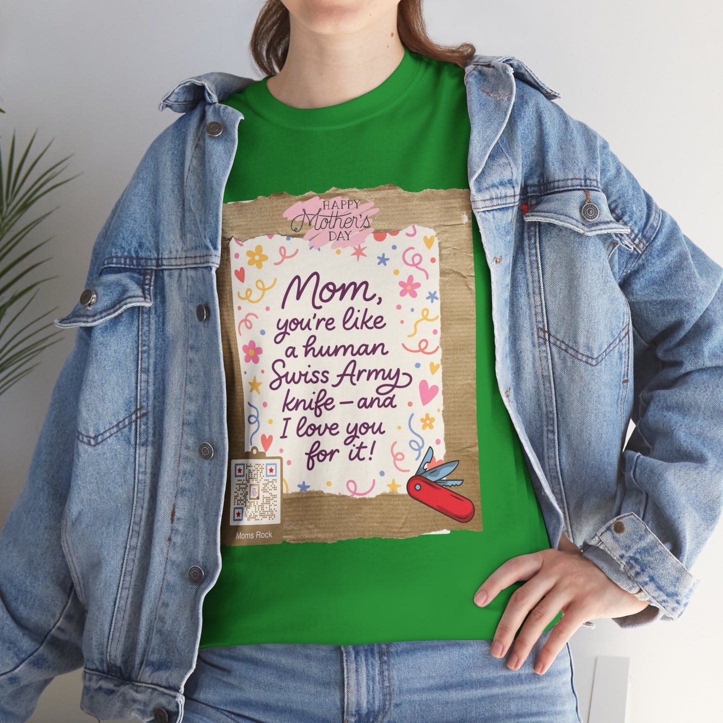 QR Code Tee – Celebrate Her in Style