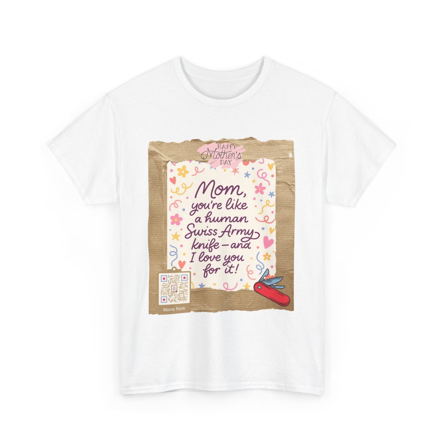 QR Code Tee – Celebrate Her in Style