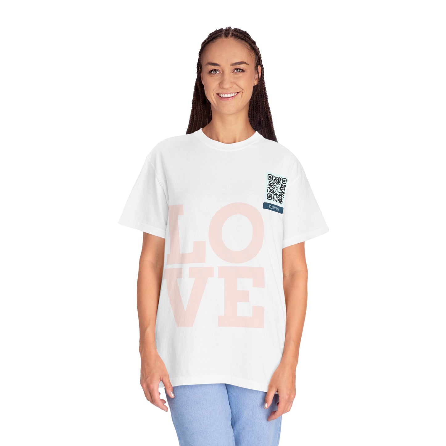 Let Love Lead Unisex Washed Tee