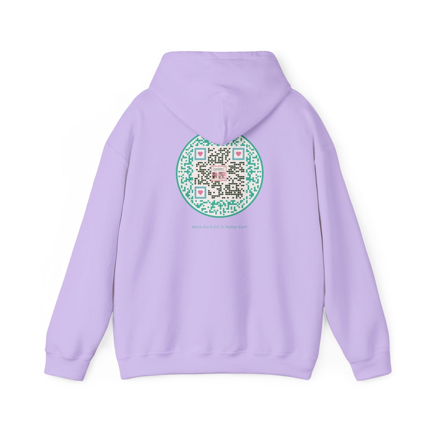 Unisex Hoodie with Custom QR for Mom