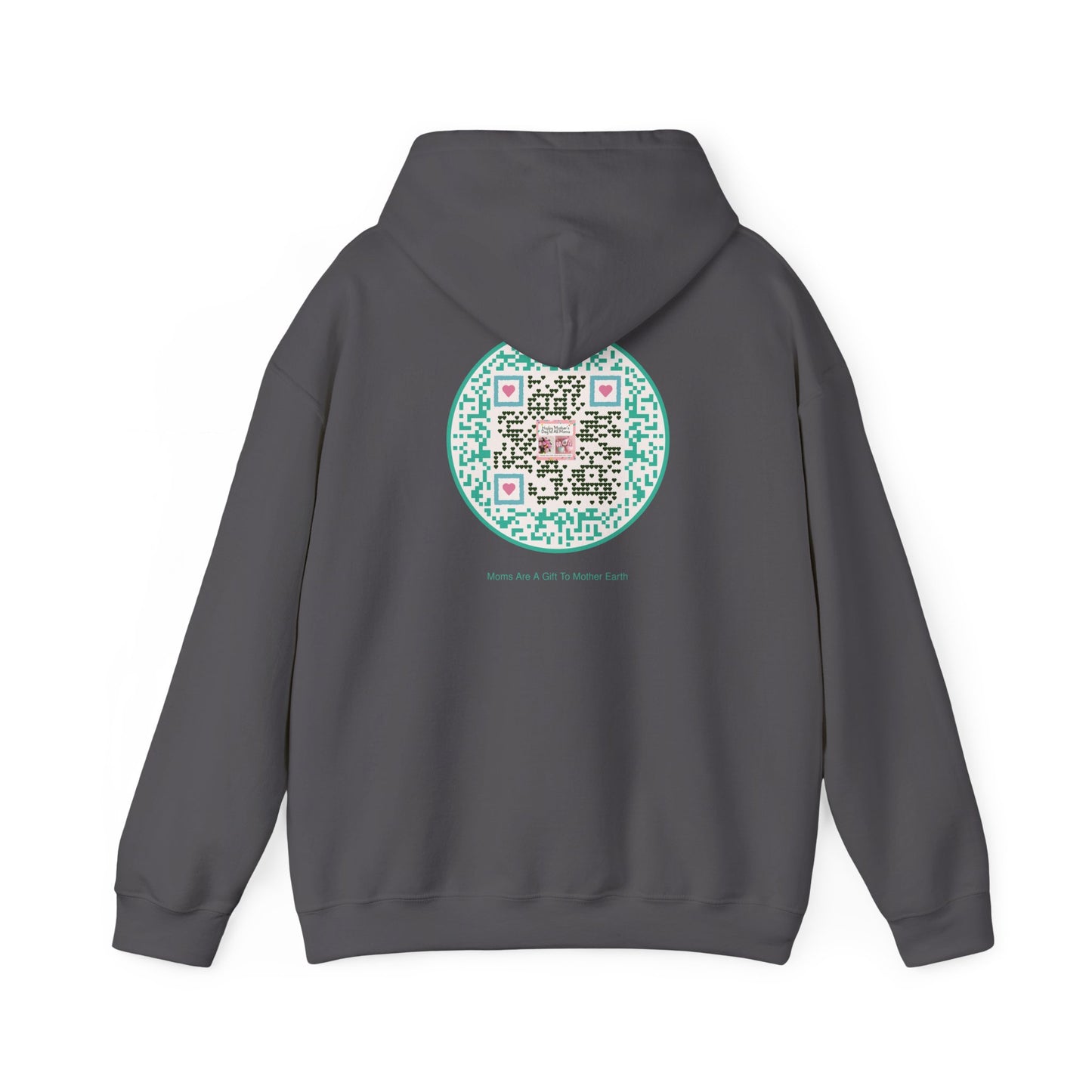 Unisex Hoodie with Custom QR for Mom