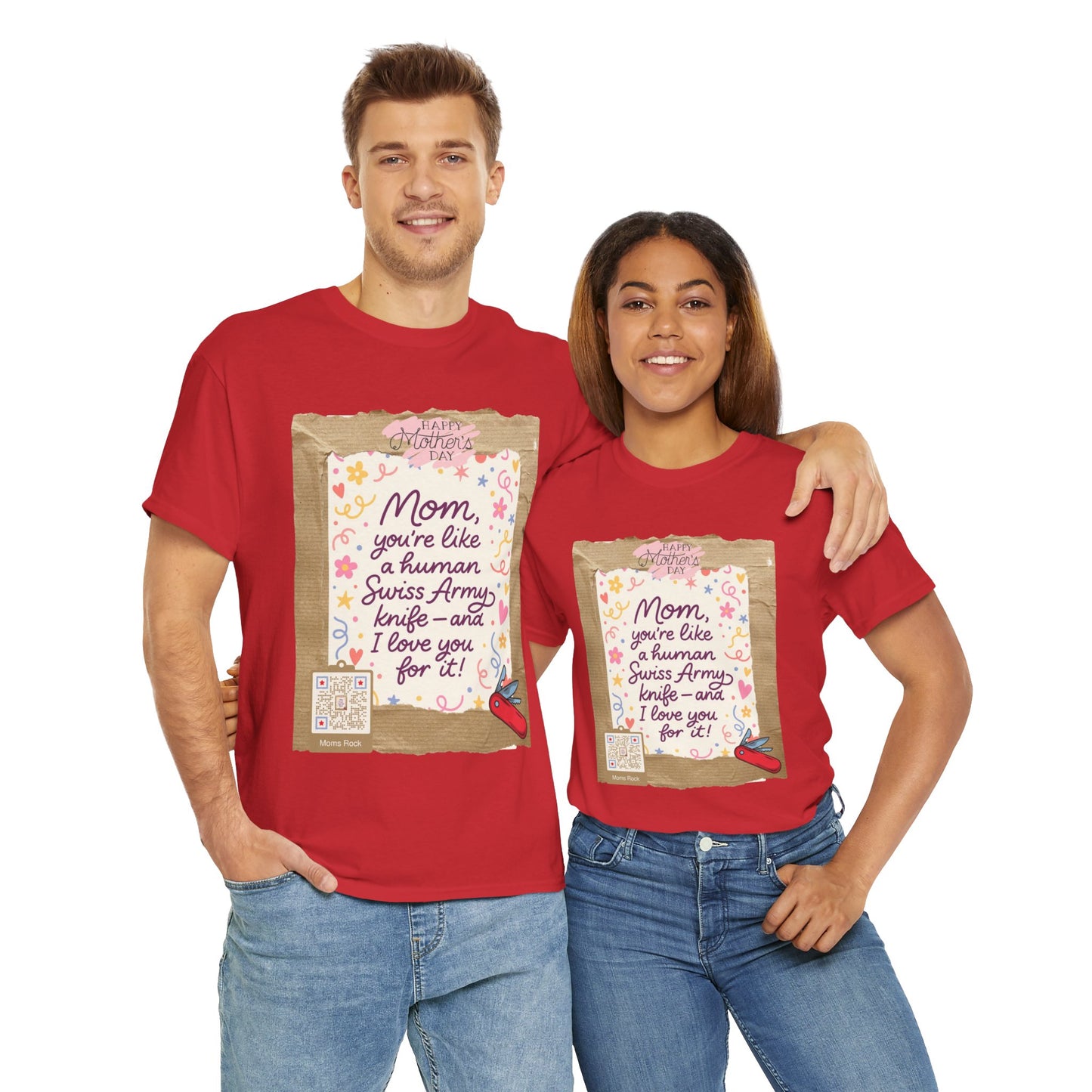 QR Code Tee – Celebrate Her in Style