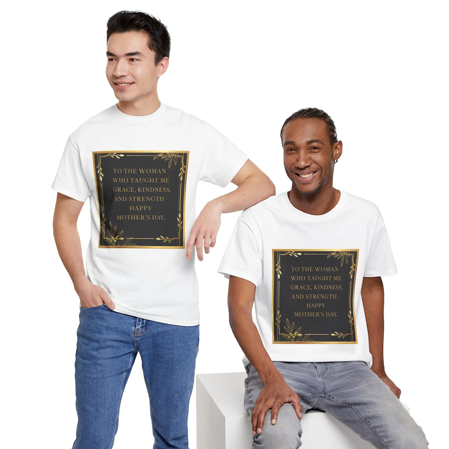 Comfort Tee with a Message for Mom