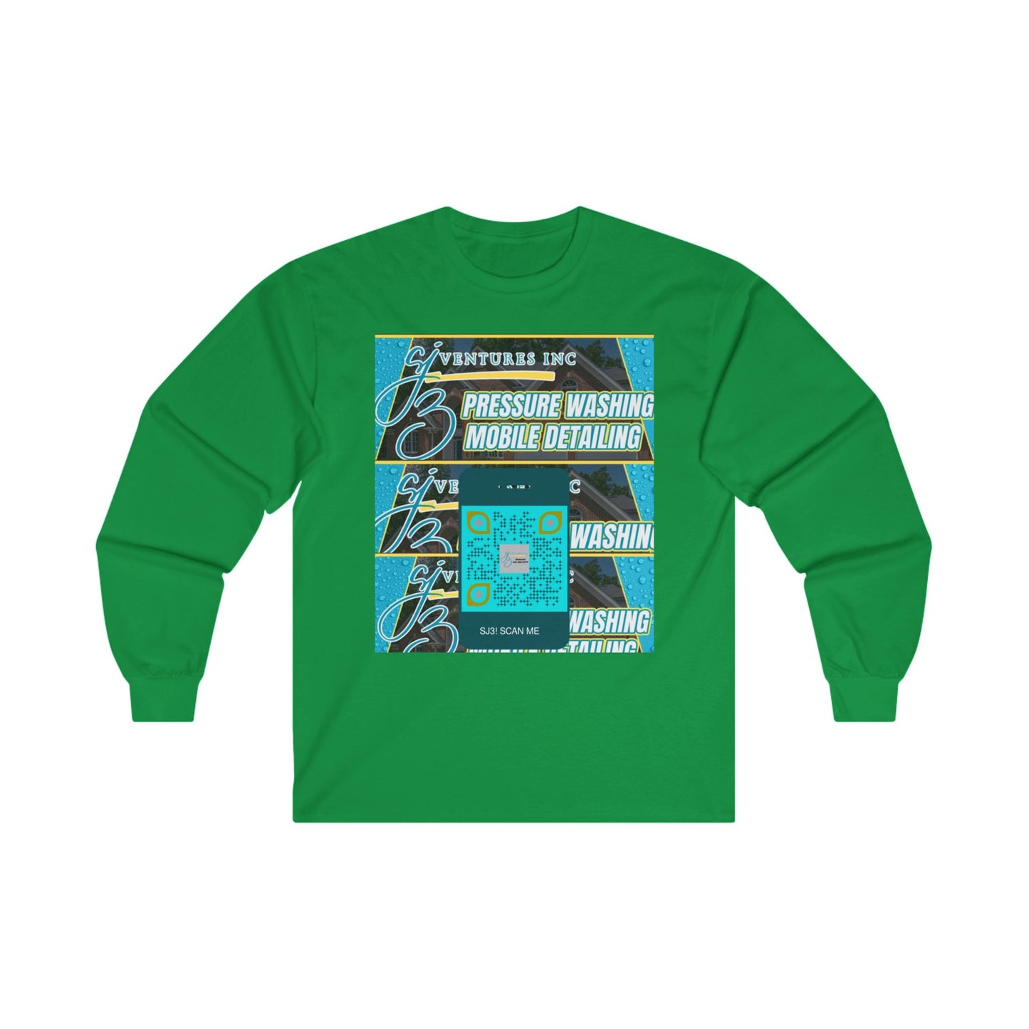 QR Custom "SJ3" Unisex Ultra Cotton Long Sleeve Tee
