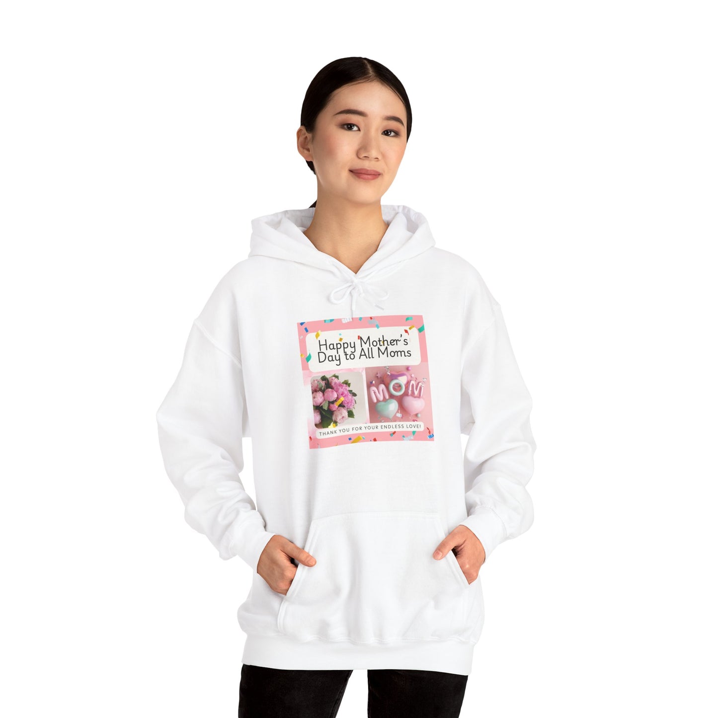 Unisex Hoodie with Custom QR for Mom