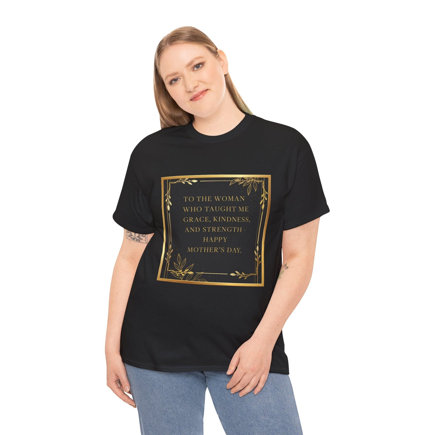 Comfort Tee with a Message for Mom