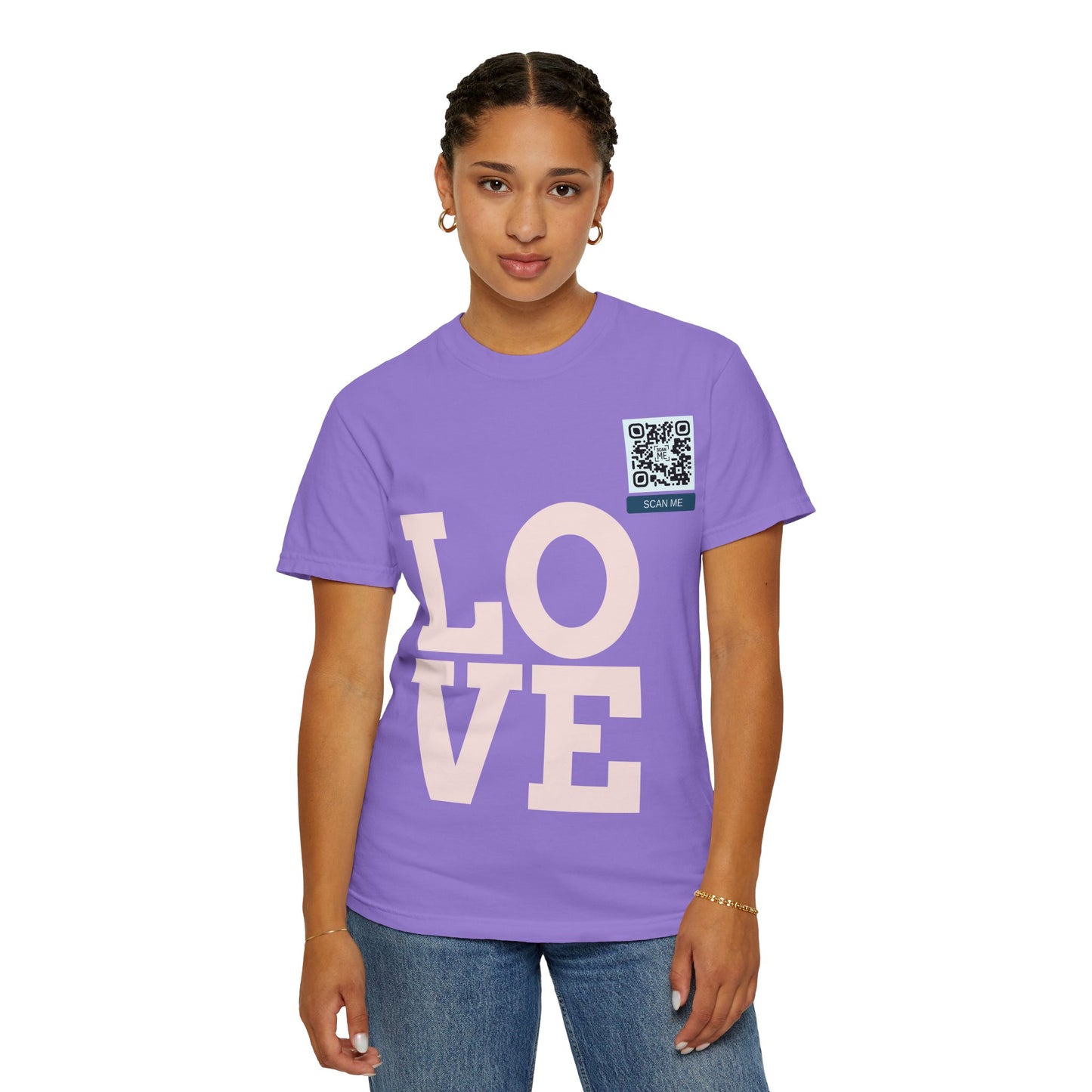 Let Love Lead Unisex Washed Tee