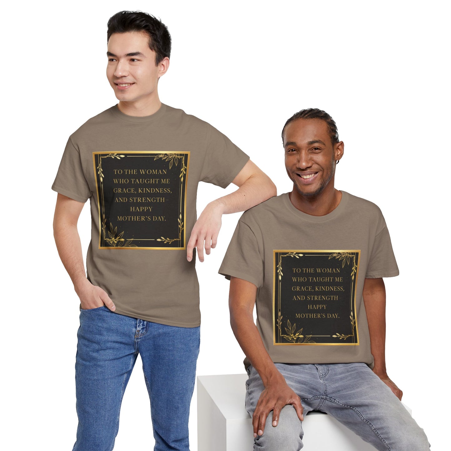 Comfort Tee with a Message for Mom