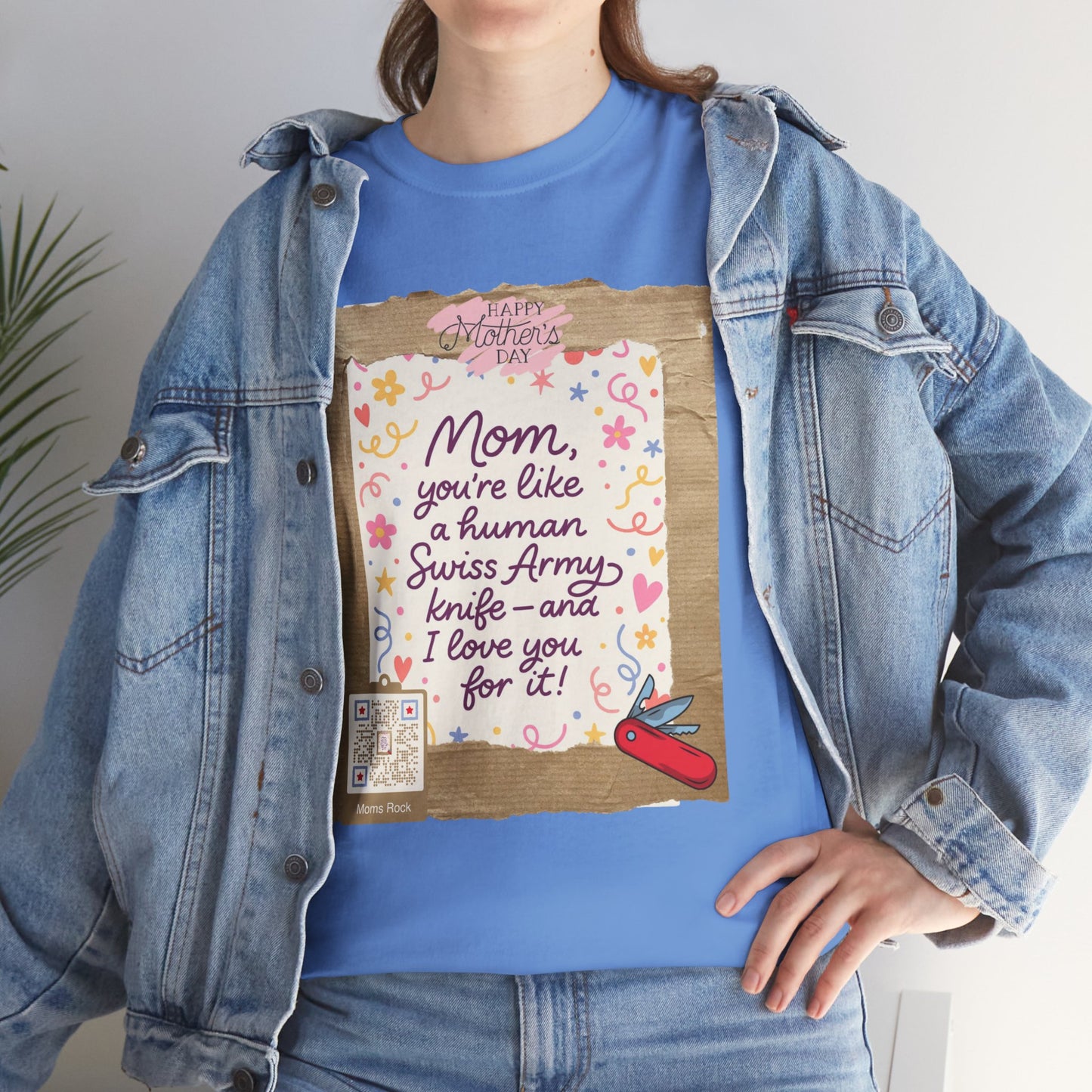 QR Code Tee – Celebrate Her in Style