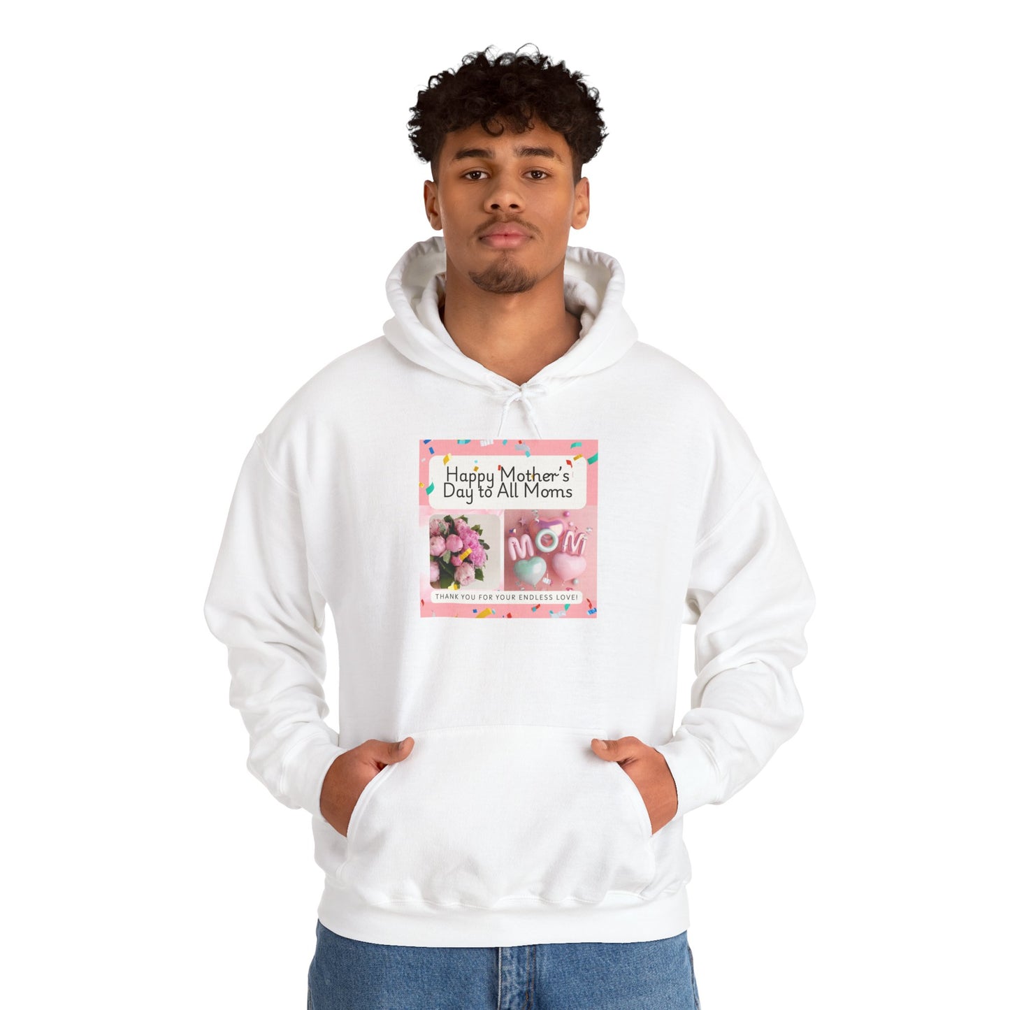 Unisex Hoodie with Custom QR for Mom