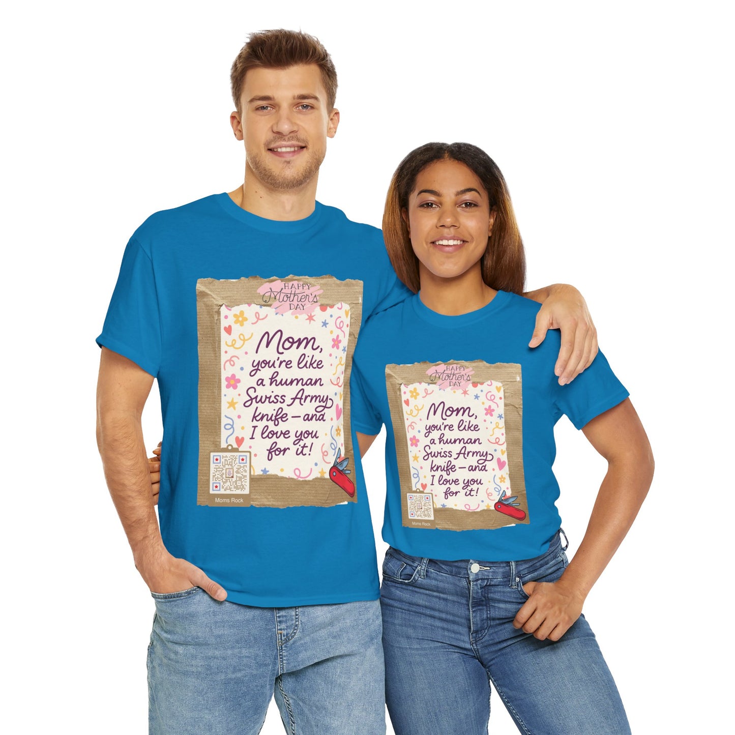 QR Code Tee – Celebrate Her in Style