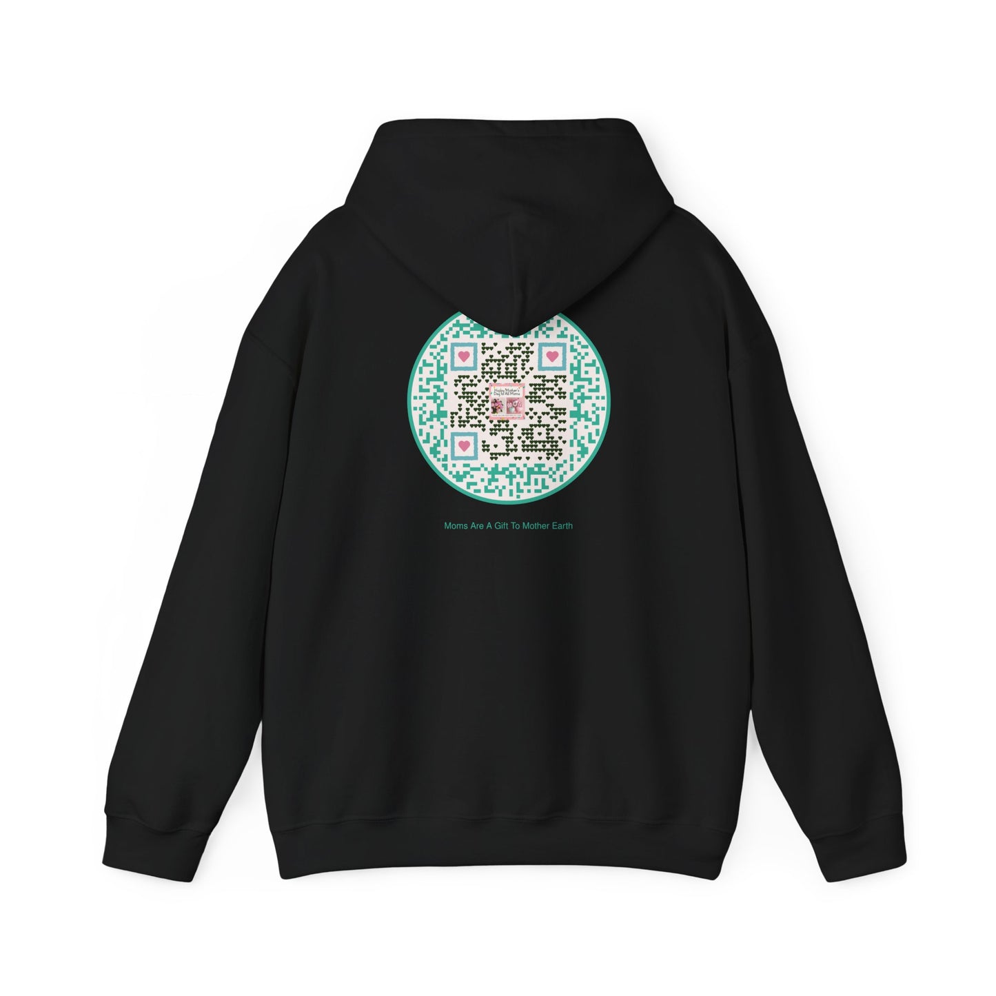 Unisex Hoodie with Custom QR for Mom