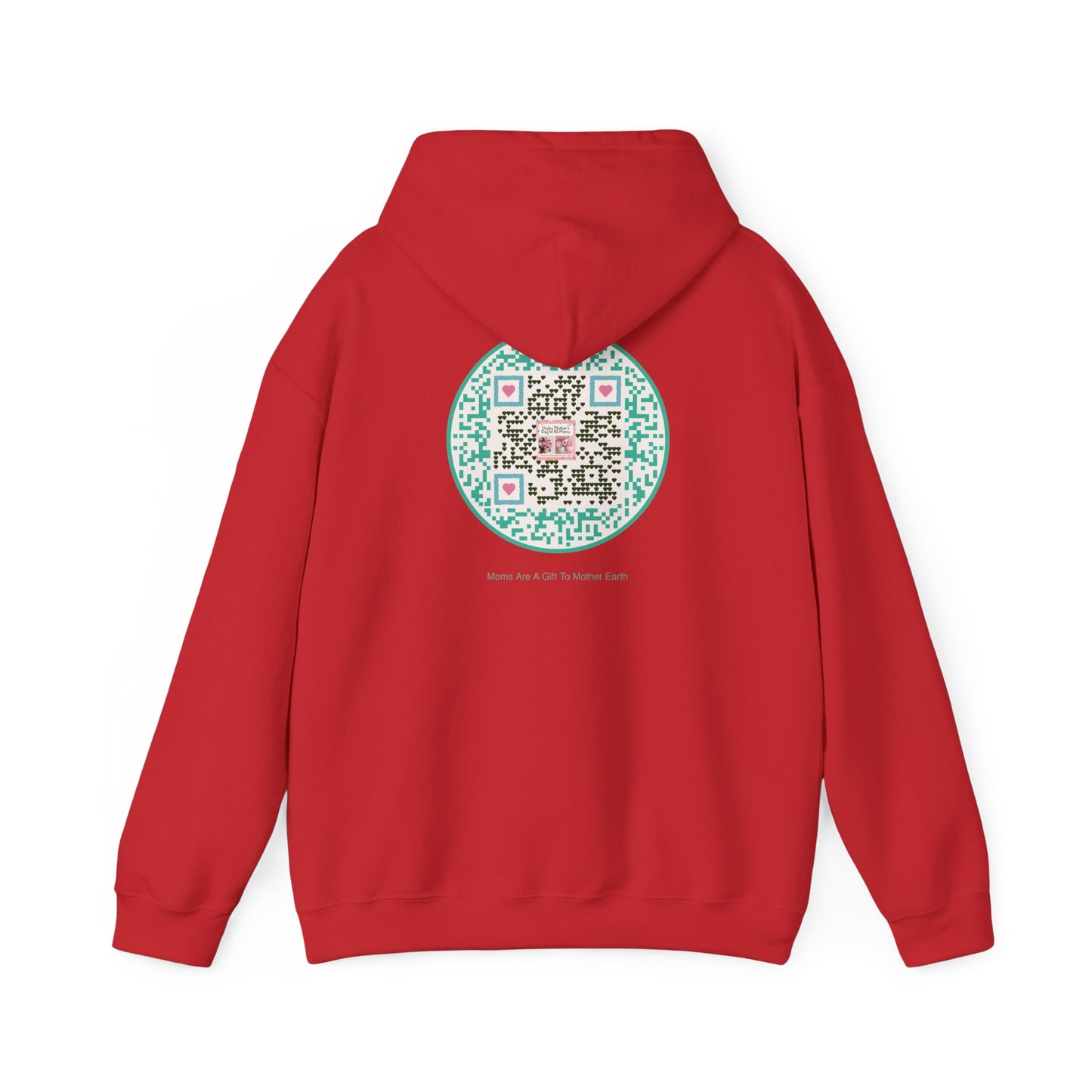 Unisex Hoodie with Custom QR for Mom