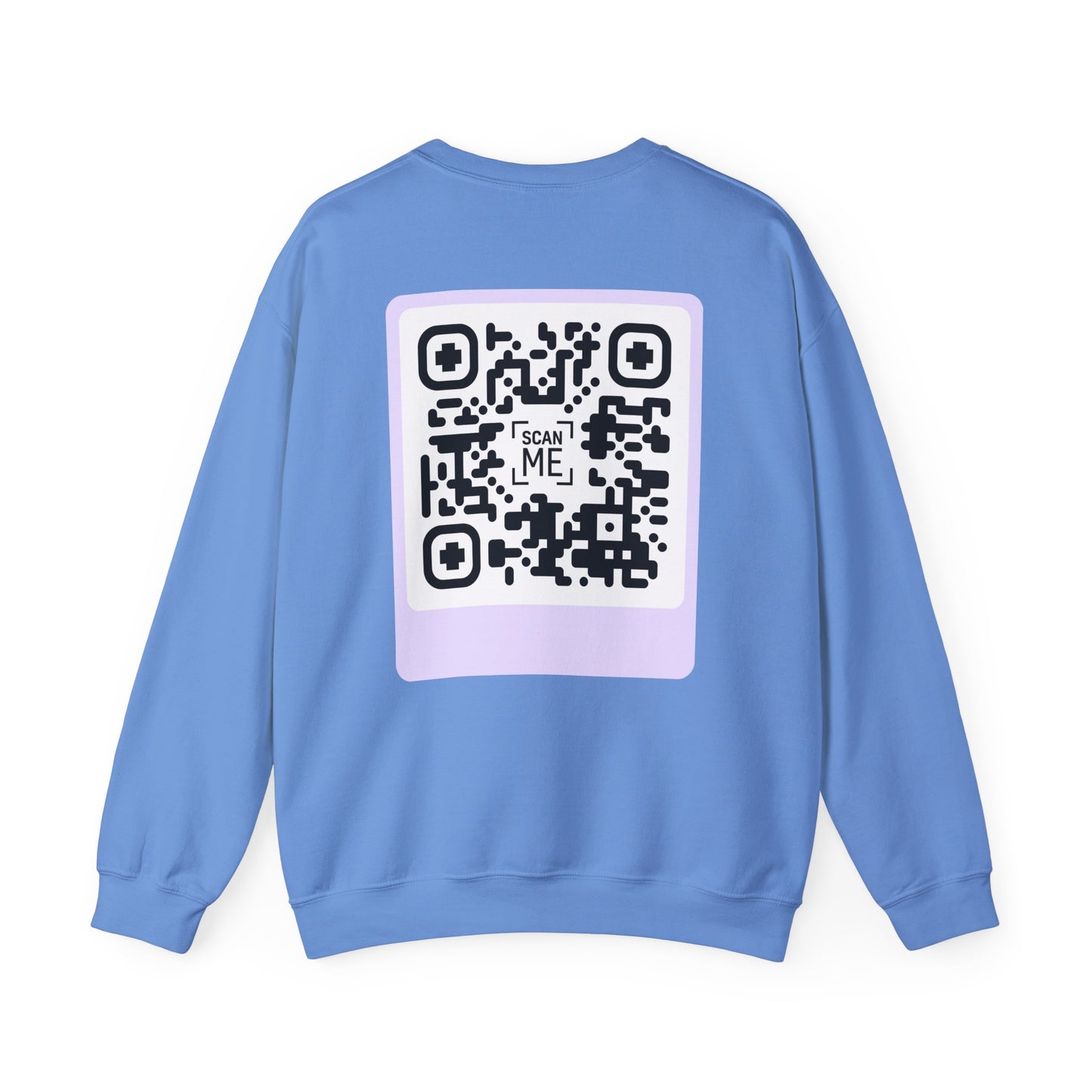 Scannable 'Someone Loves You' QR Crewneck Sweatshirt