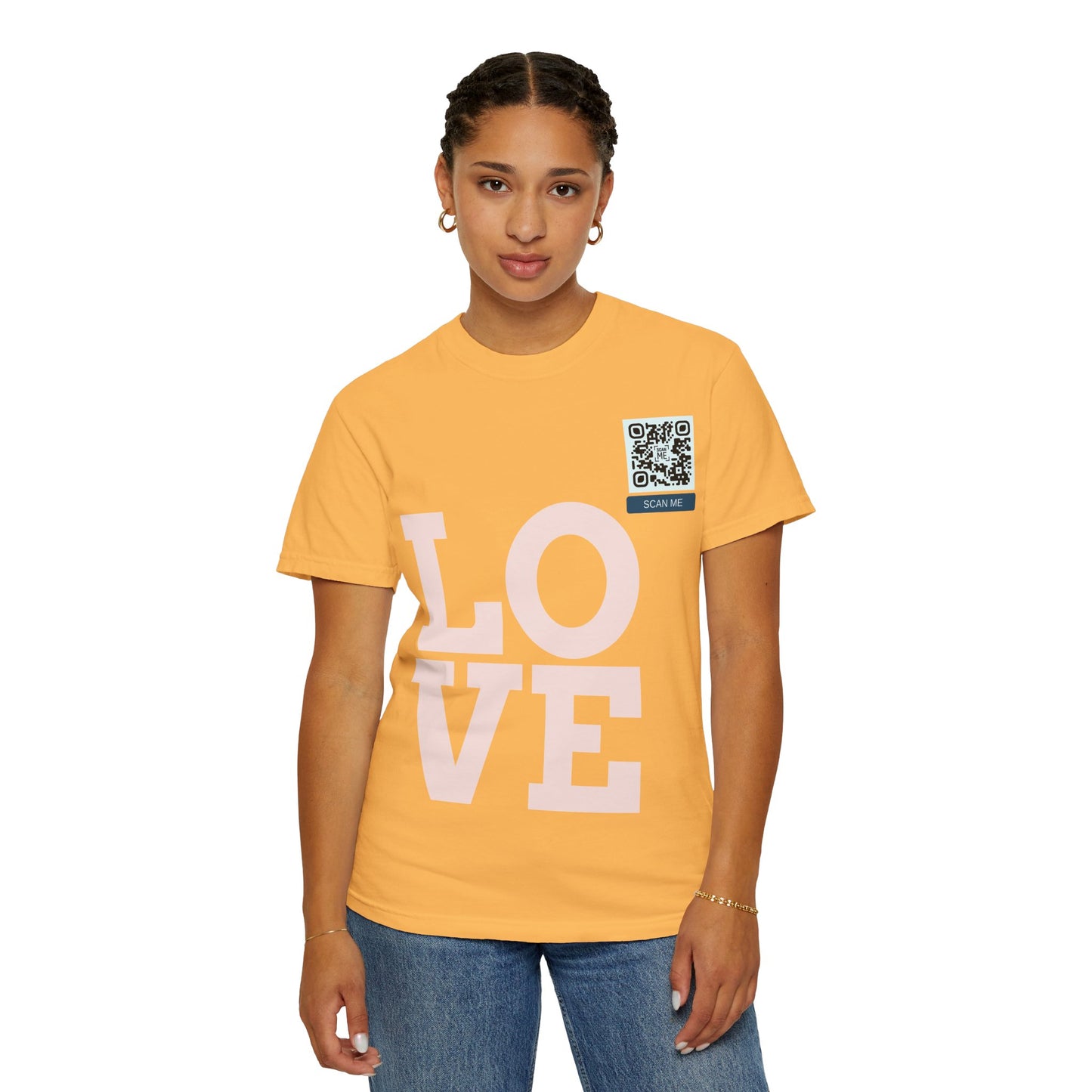 Let Love Lead Unisex Washed Tee