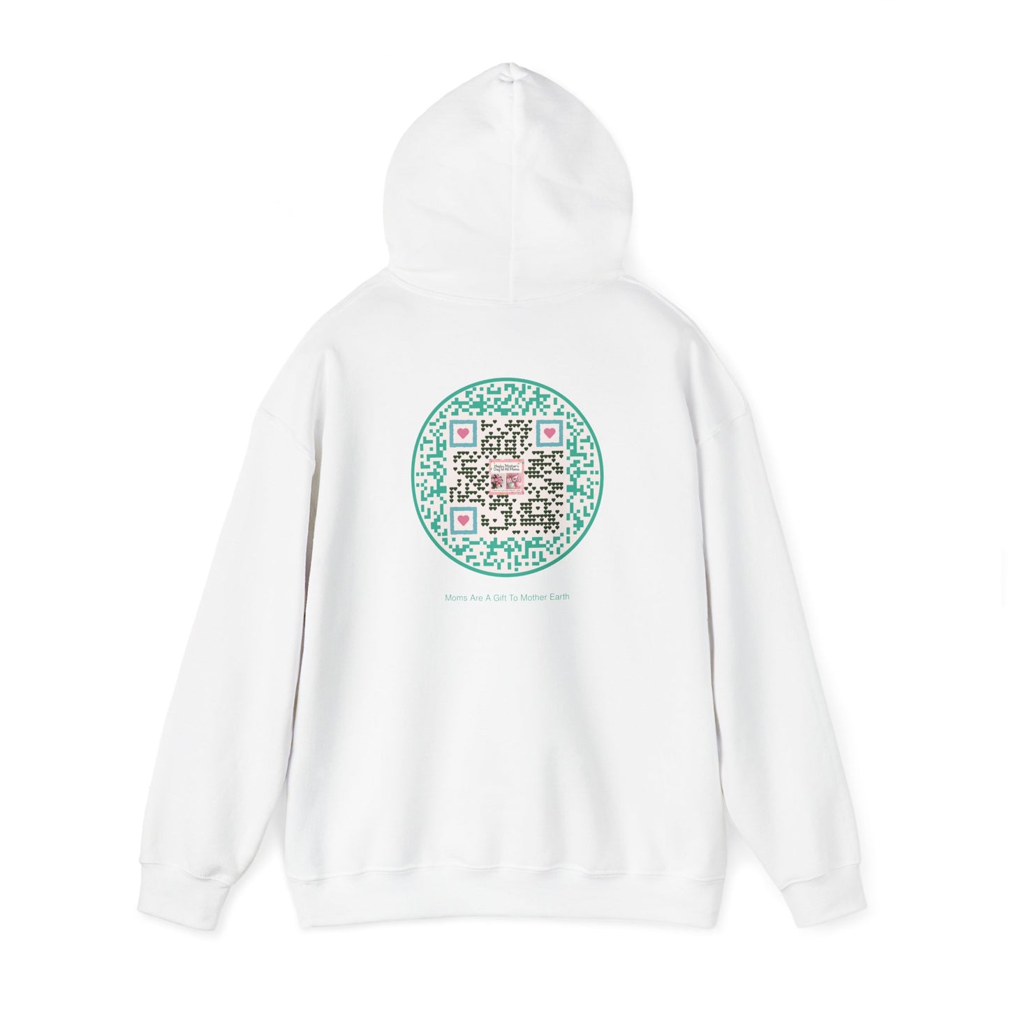 Unisex Hoodie with Custom QR for Mom