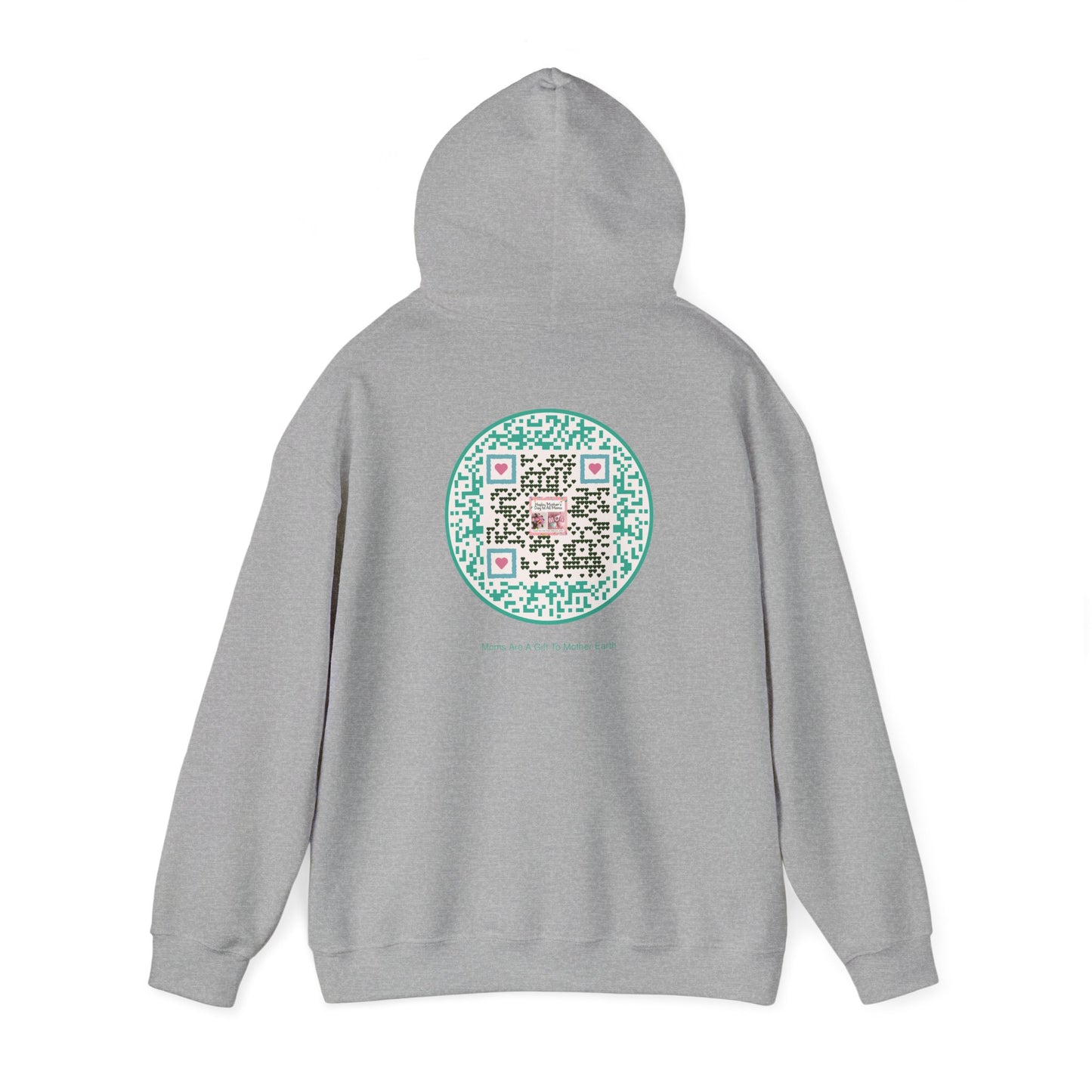 Unisex Hoodie with Custom QR for Mom
