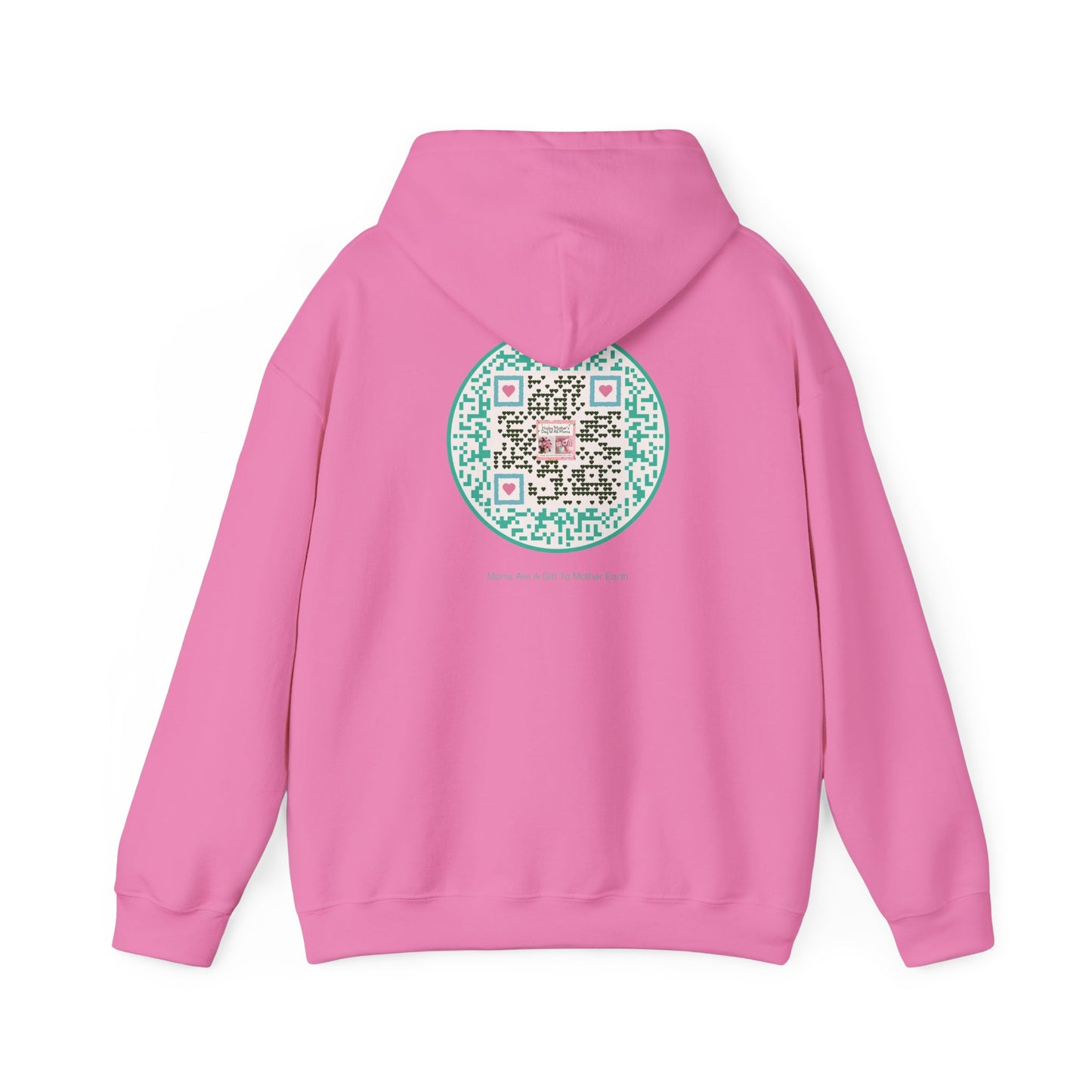 Unisex Hoodie with Custom QR for Mom