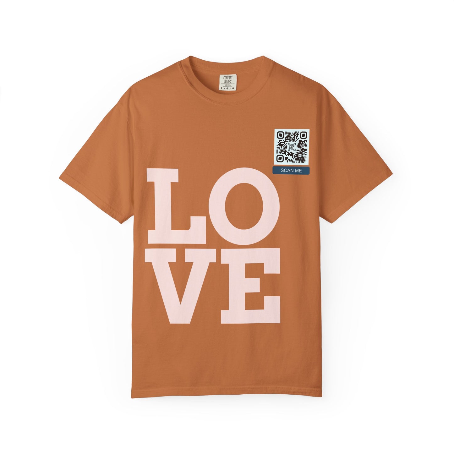 Let Love Lead Unisex Washed Tee