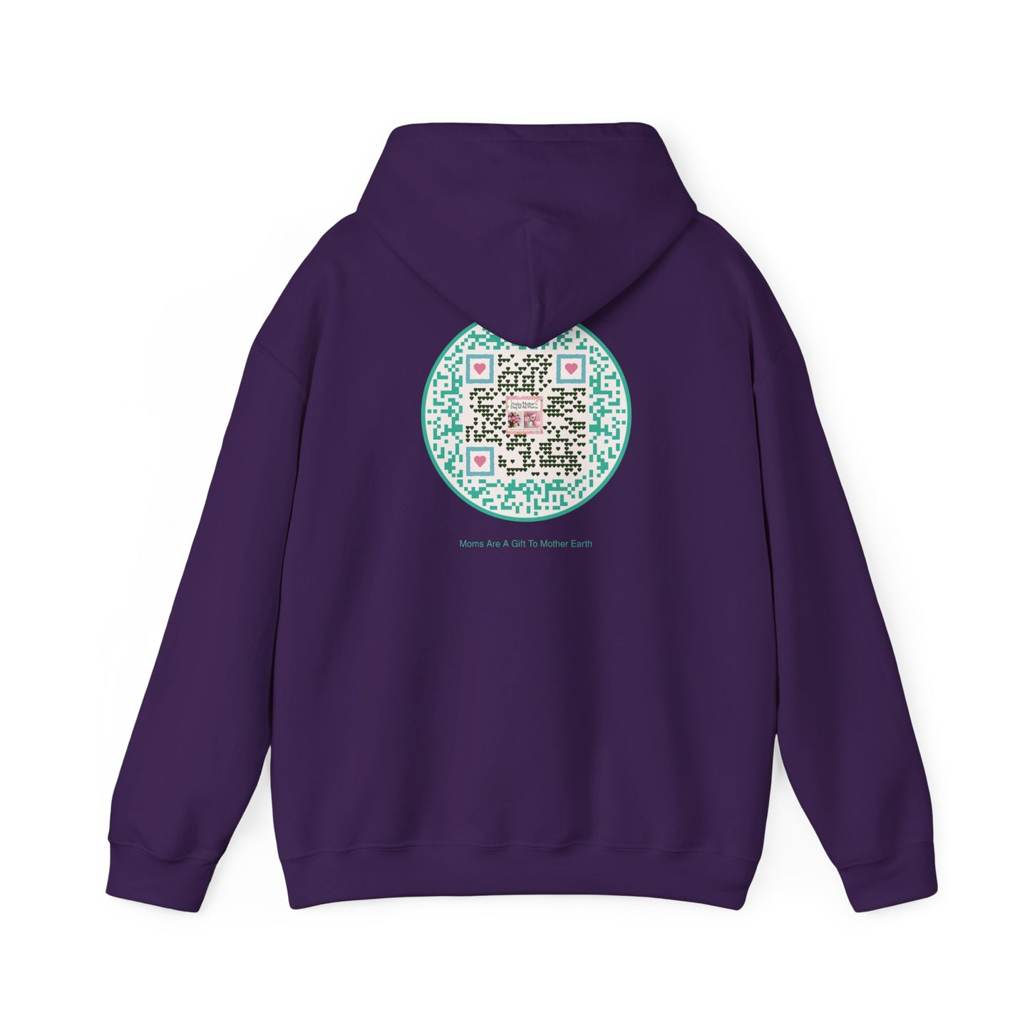 Unisex Hoodie with Custom QR for Mom