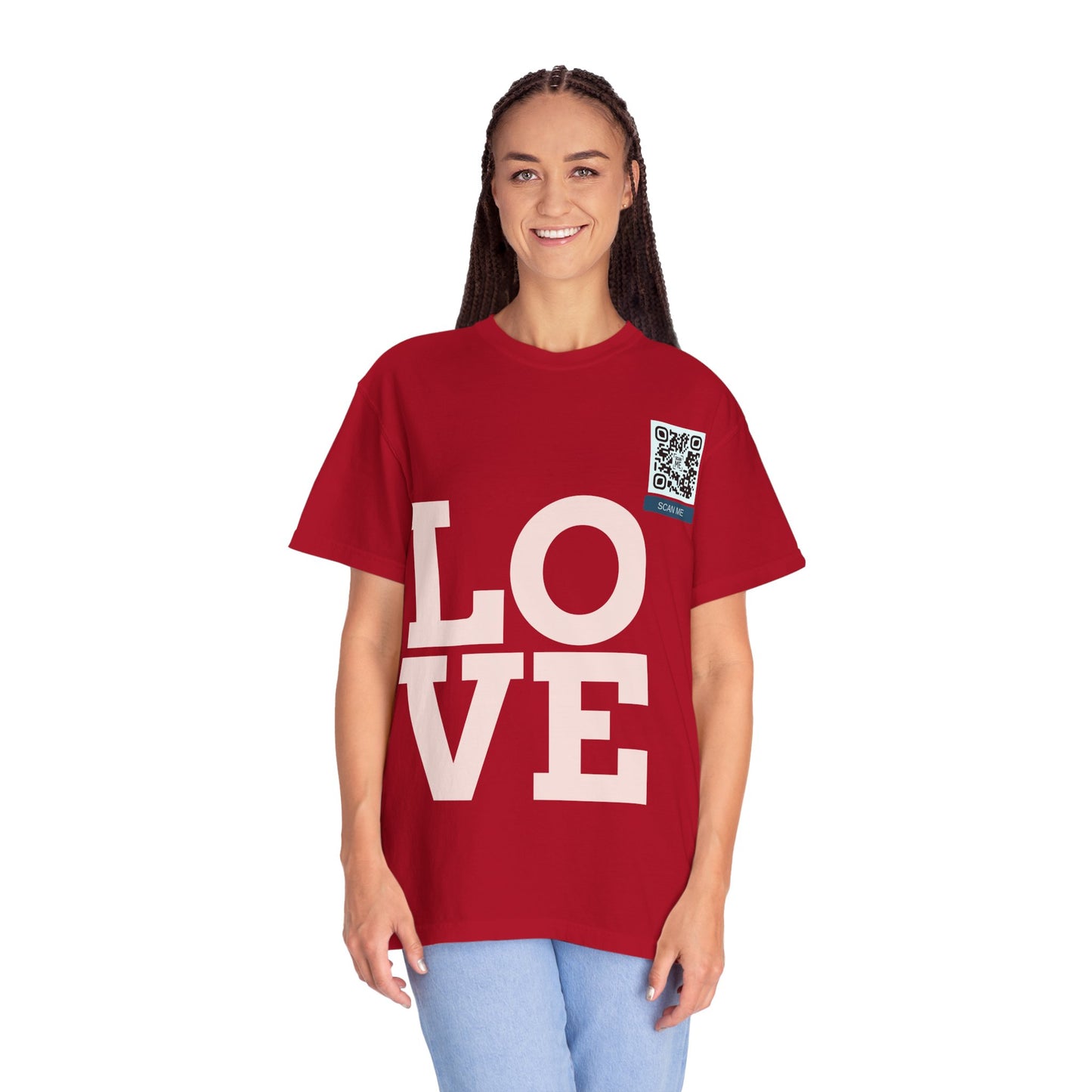 Let Love Lead Unisex Washed Tee