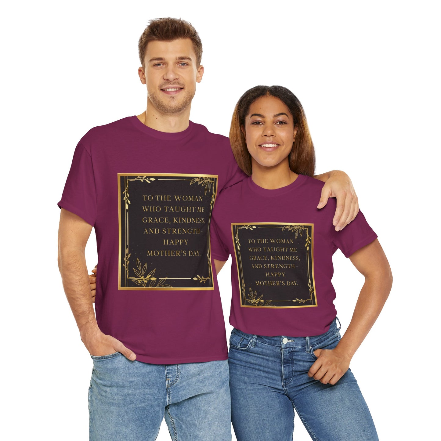 Comfort Tee with a Message for Mom